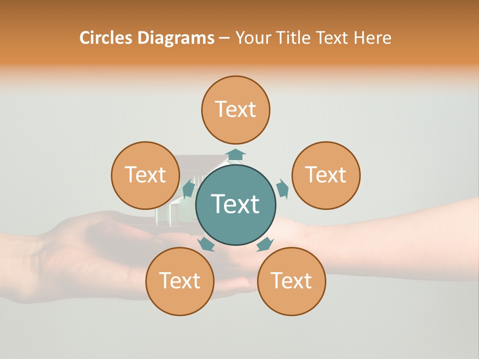 Wooden Buying Gold PowerPoint Template