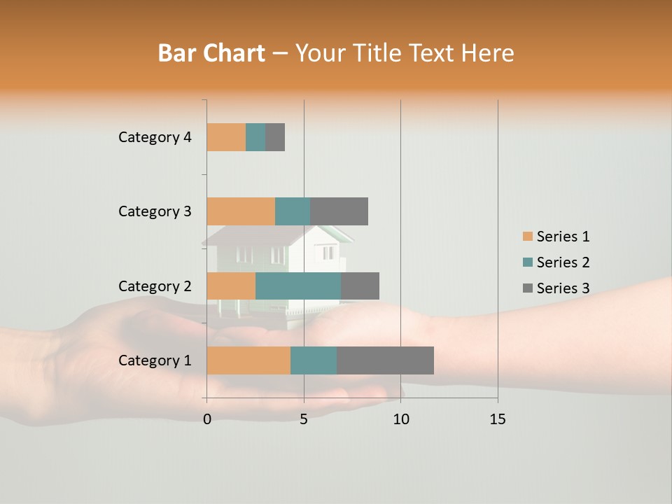 Wooden Buying Gold PowerPoint Template