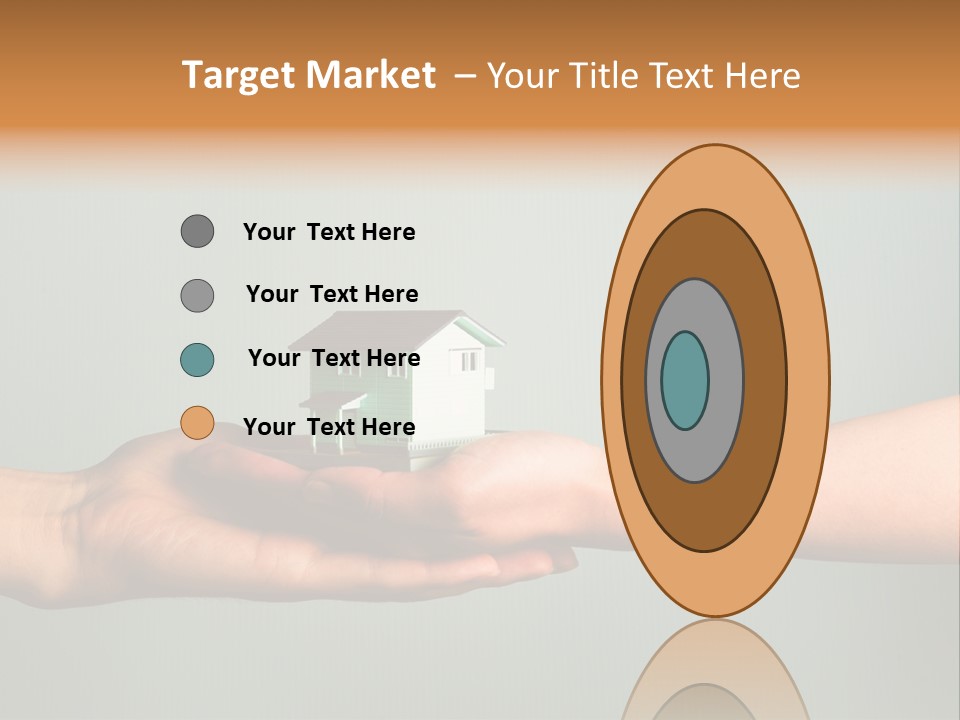 Wooden Buying Gold PowerPoint Template