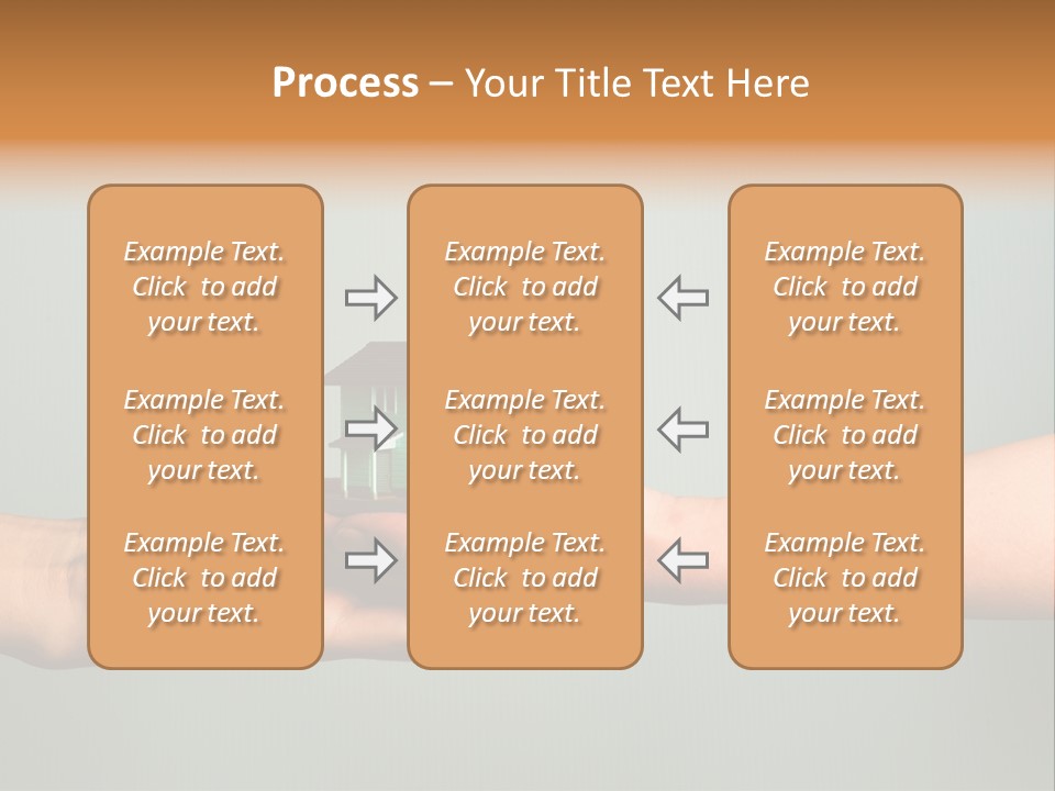 Wooden Buying Gold PowerPoint Template