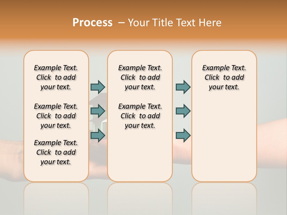 Wooden Buying Gold PowerPoint Template