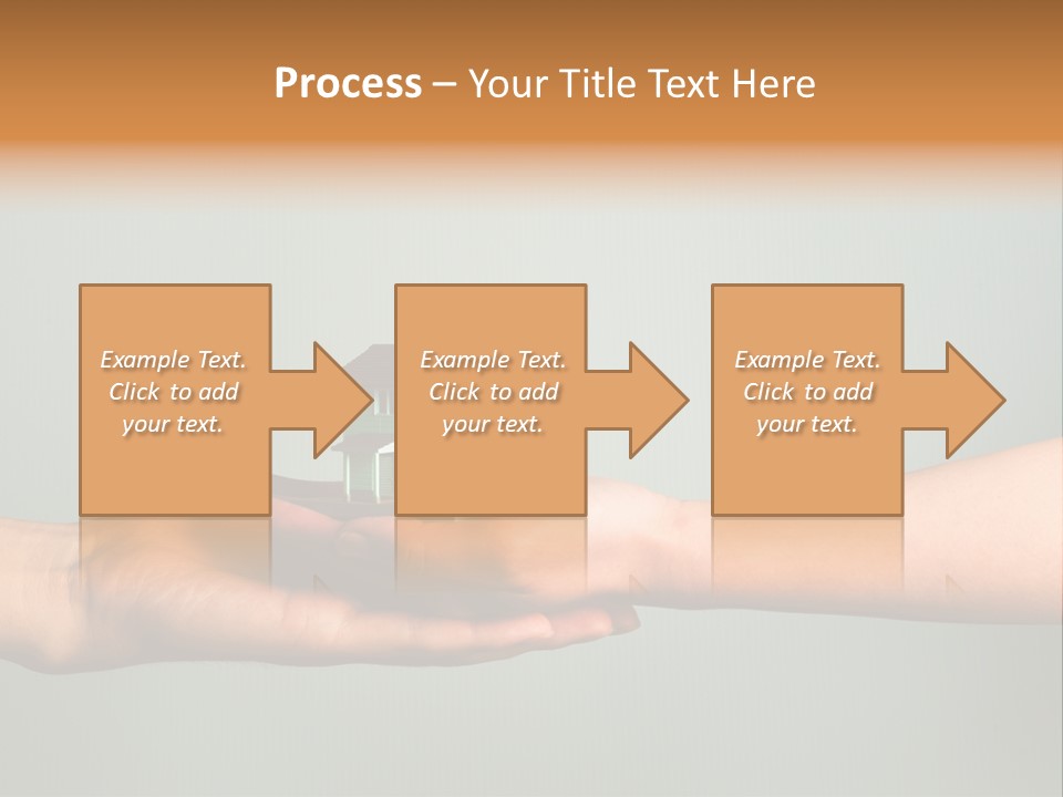 Wooden Buying Gold PowerPoint Template