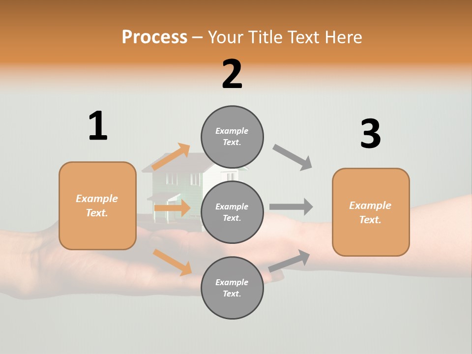 Wooden Buying Gold PowerPoint Template