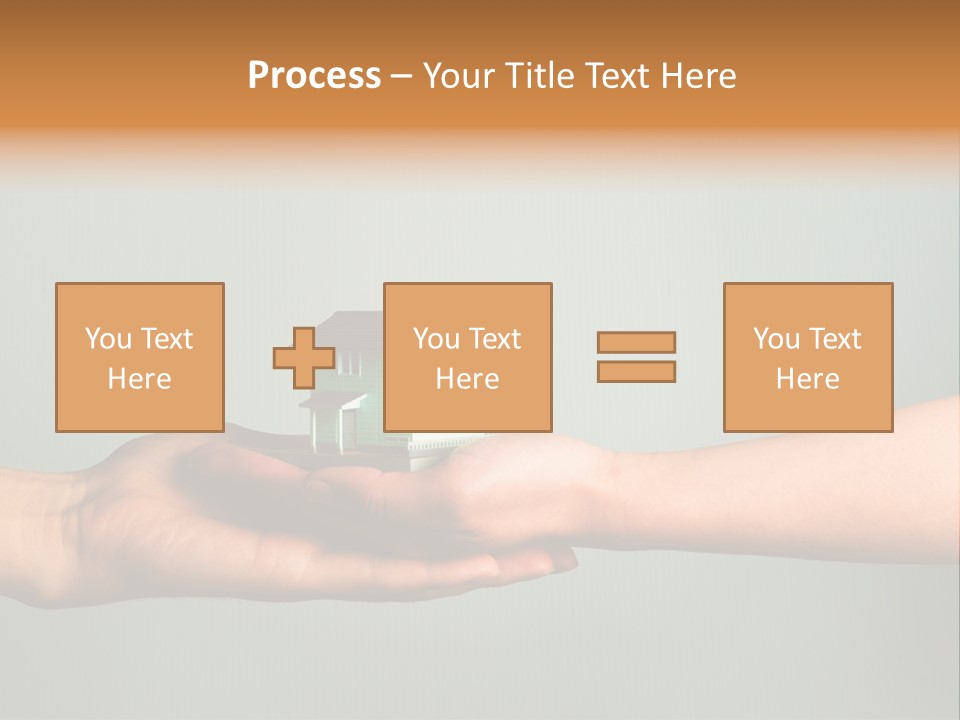 Wooden Buying Gold PowerPoint Template