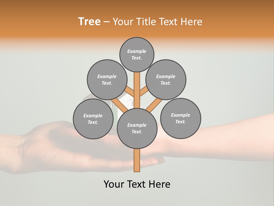 Wooden Buying Gold PowerPoint Template