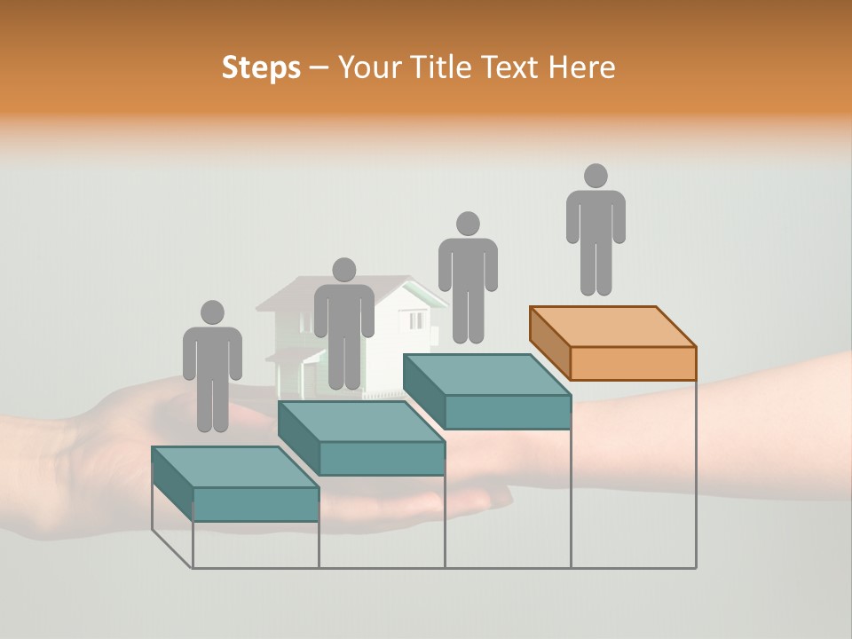 Wooden Buying Gold PowerPoint Template