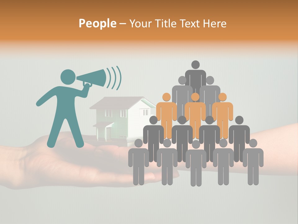 Wooden Buying Gold PowerPoint Template