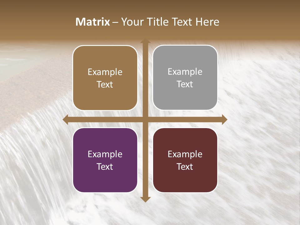 Energy Technology Spillway PowerPoint Template