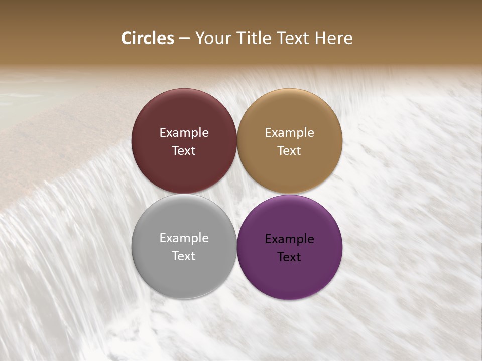 Energy Technology Spillway PowerPoint Template