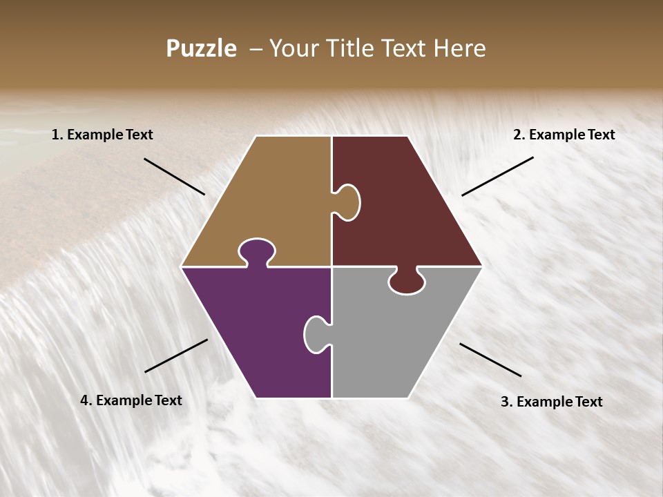 Energy Technology Spillway PowerPoint Template