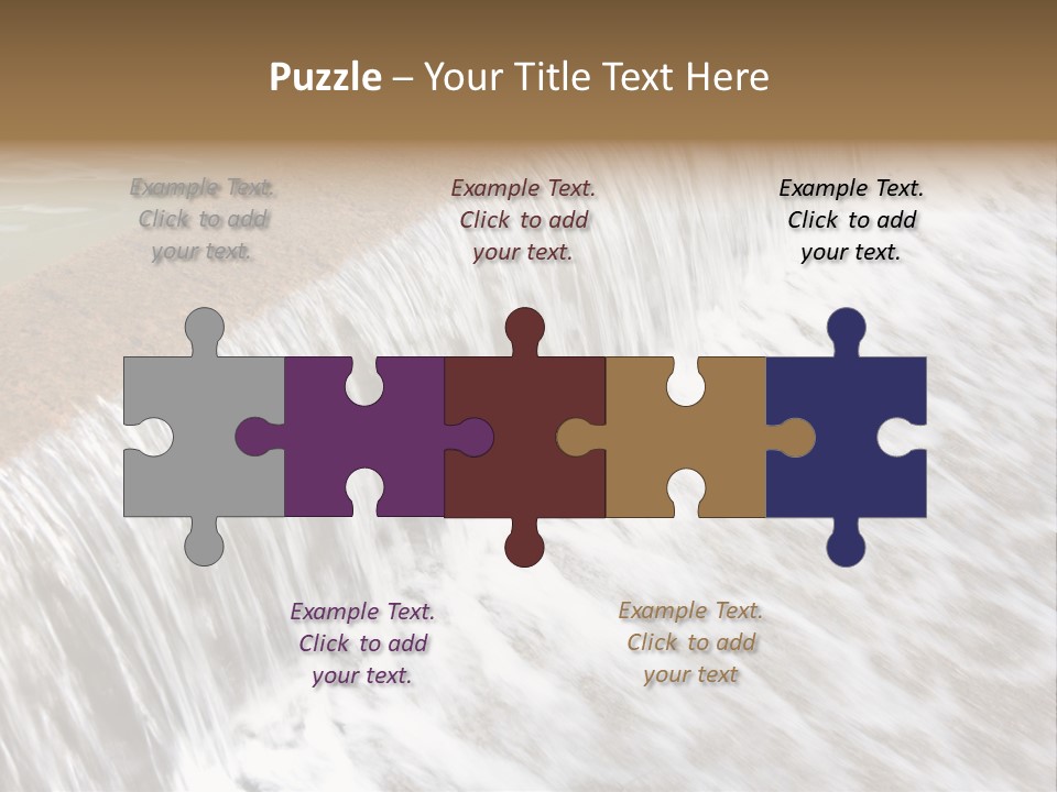 Energy Technology Spillway PowerPoint Template