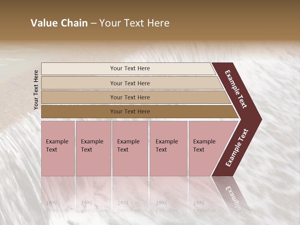 Energy Technology Spillway PowerPoint Template