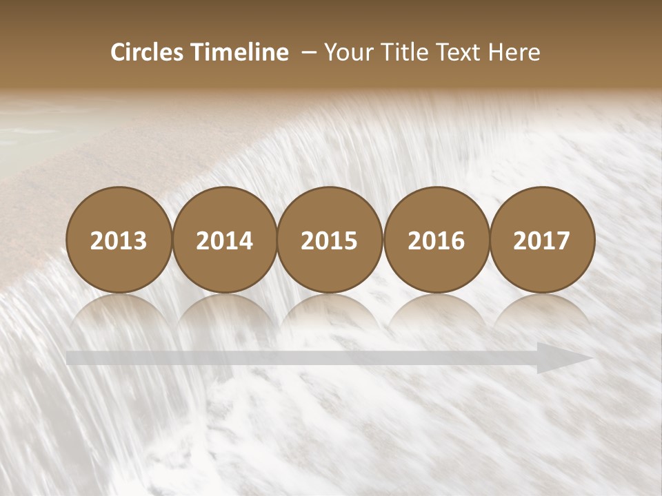 Energy Technology Spillway PowerPoint Template