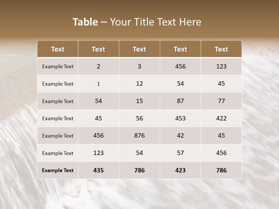 Energy Technology Spillway PowerPoint Template