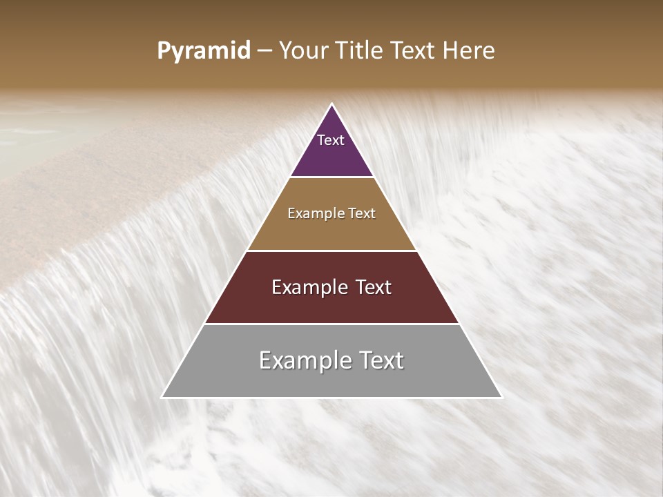 Energy Technology Spillway PowerPoint Template