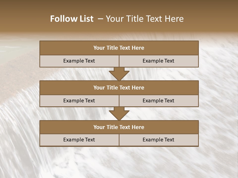 Energy Technology Spillway PowerPoint Template