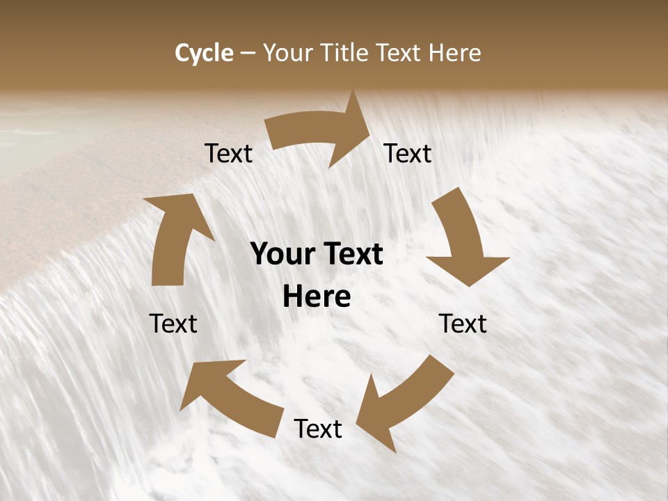Energy Technology Spillway PowerPoint Template