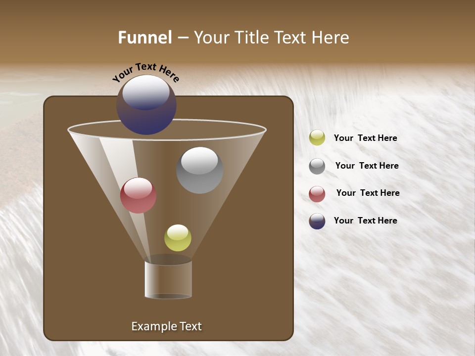 Energy Technology Spillway PowerPoint Template