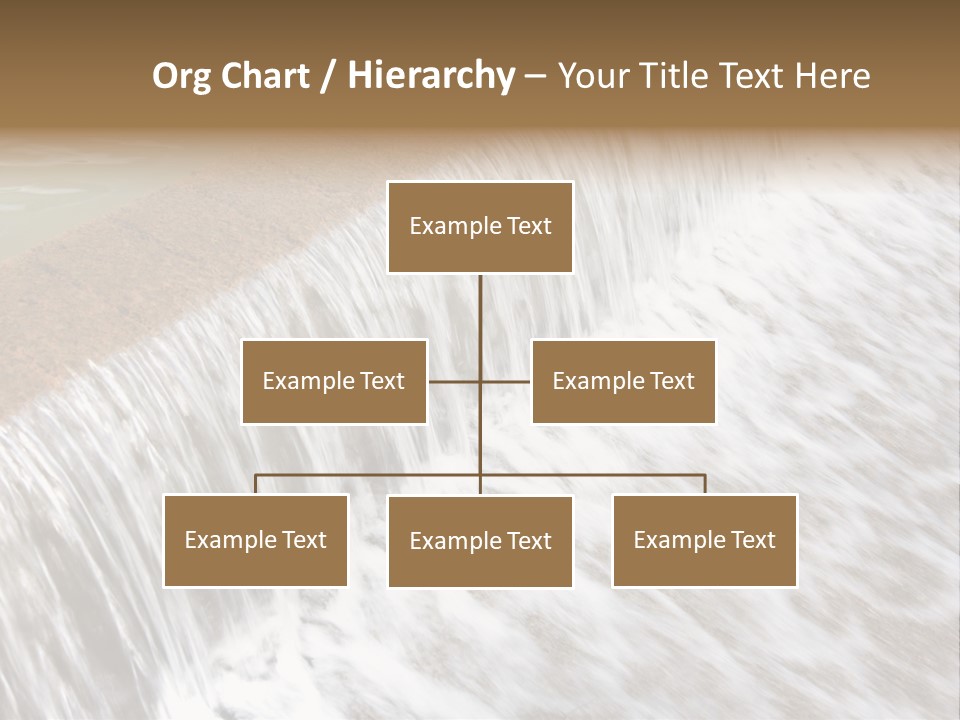 Energy Technology Spillway PowerPoint Template