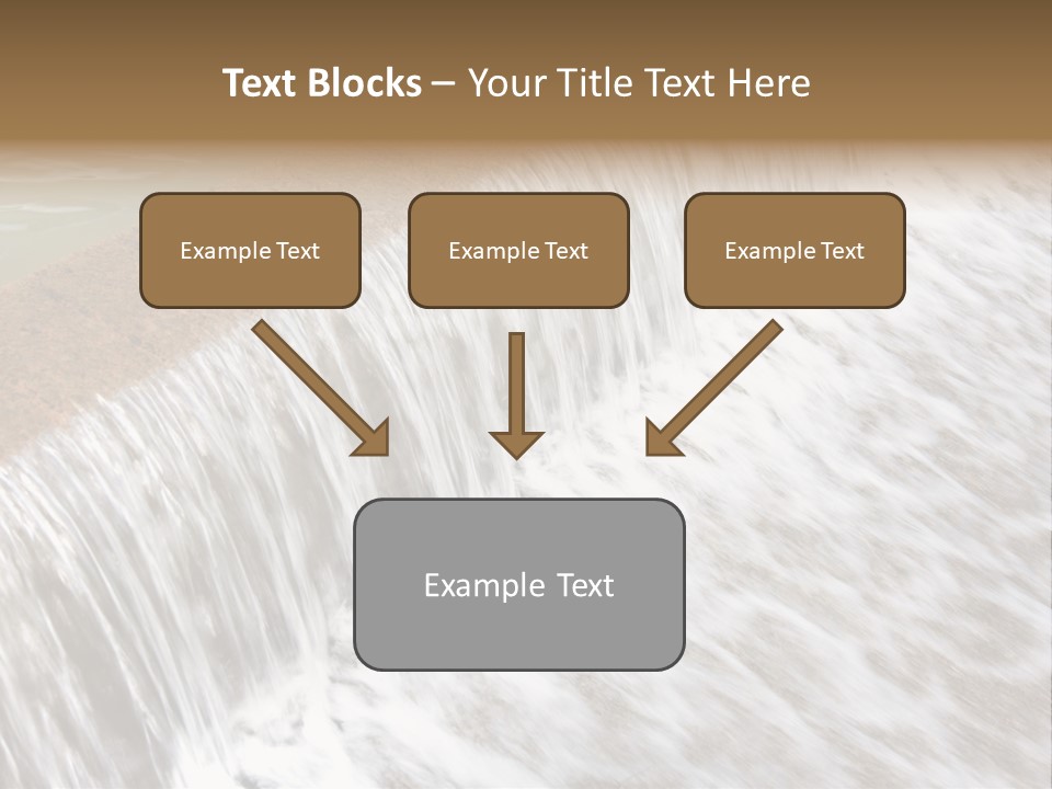 Energy Technology Spillway PowerPoint Template