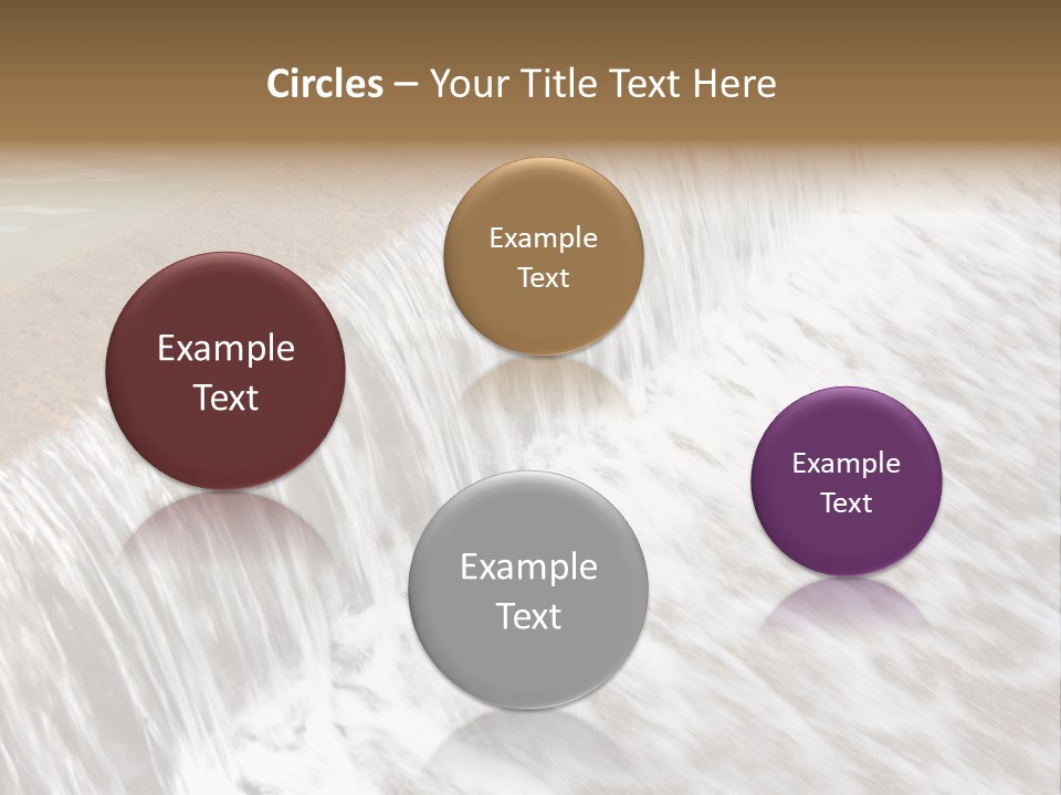 Energy Technology Spillway PowerPoint Template