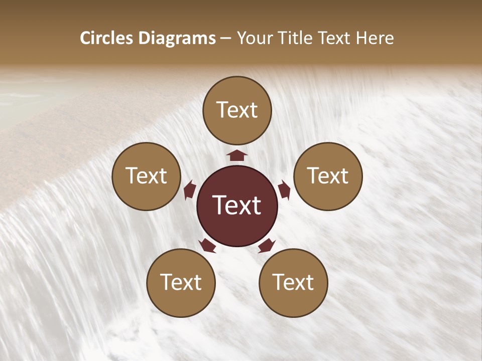 Energy Technology Spillway PowerPoint Template