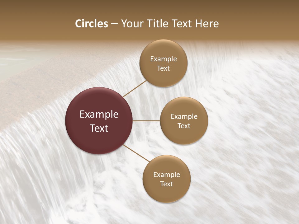 Energy Technology Spillway PowerPoint Template