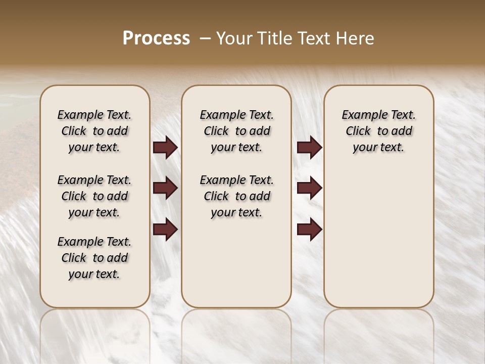 Energy Technology Spillway PowerPoint Template