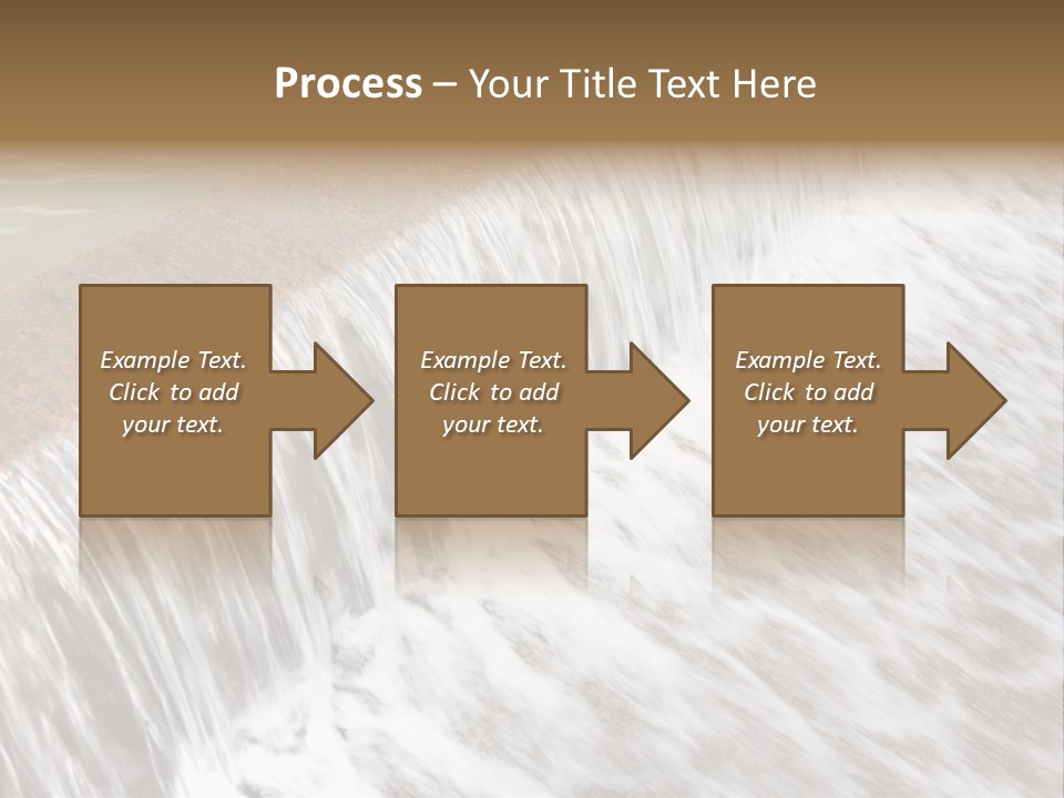 Energy Technology Spillway PowerPoint Template