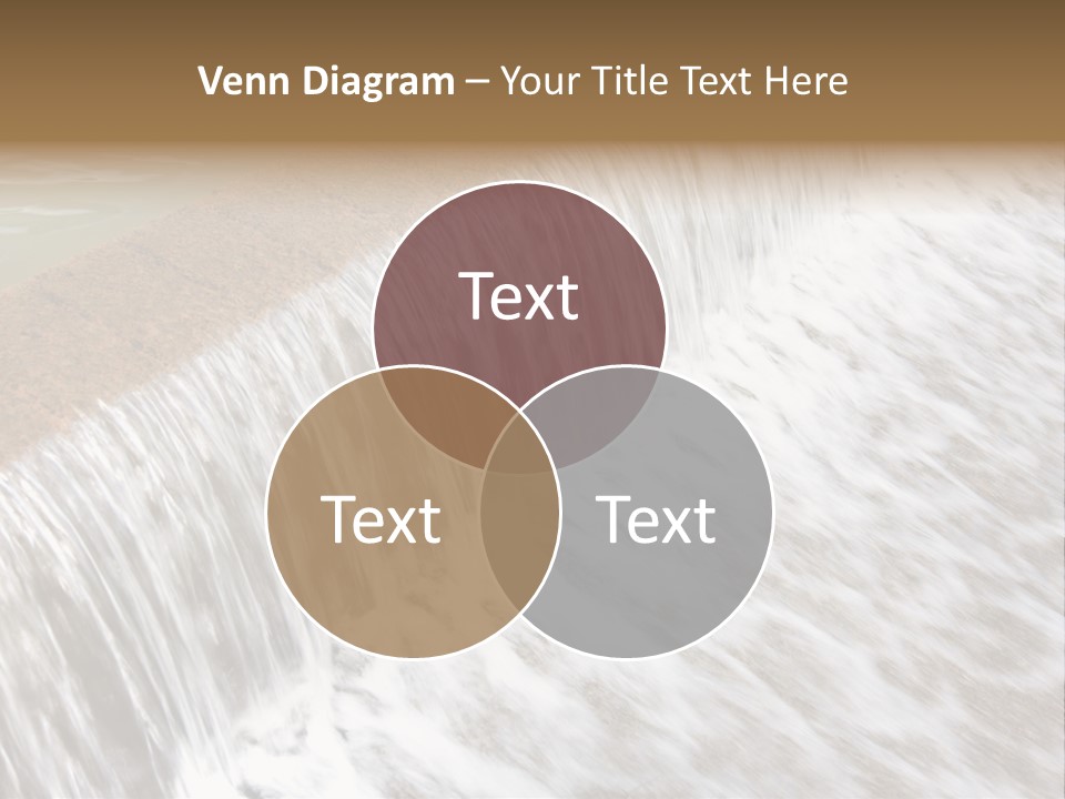 Energy Technology Spillway PowerPoint Template