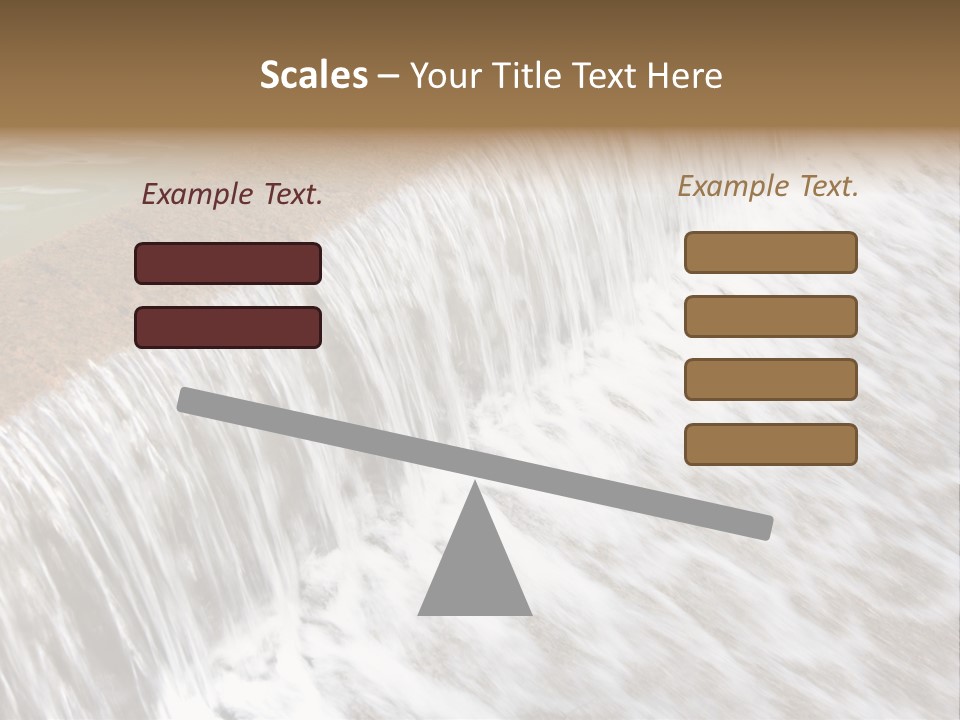 Energy Technology Spillway PowerPoint Template