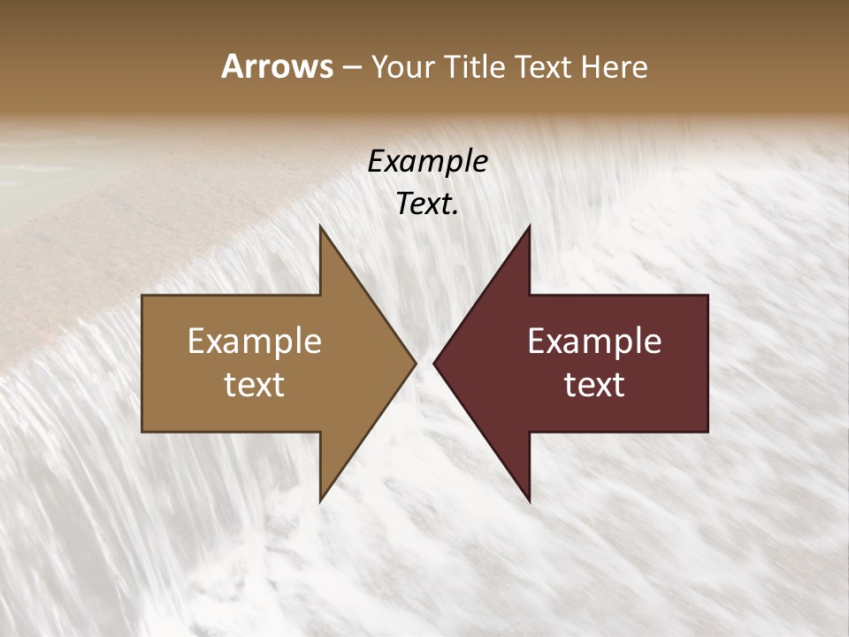 Energy Technology Spillway PowerPoint Template