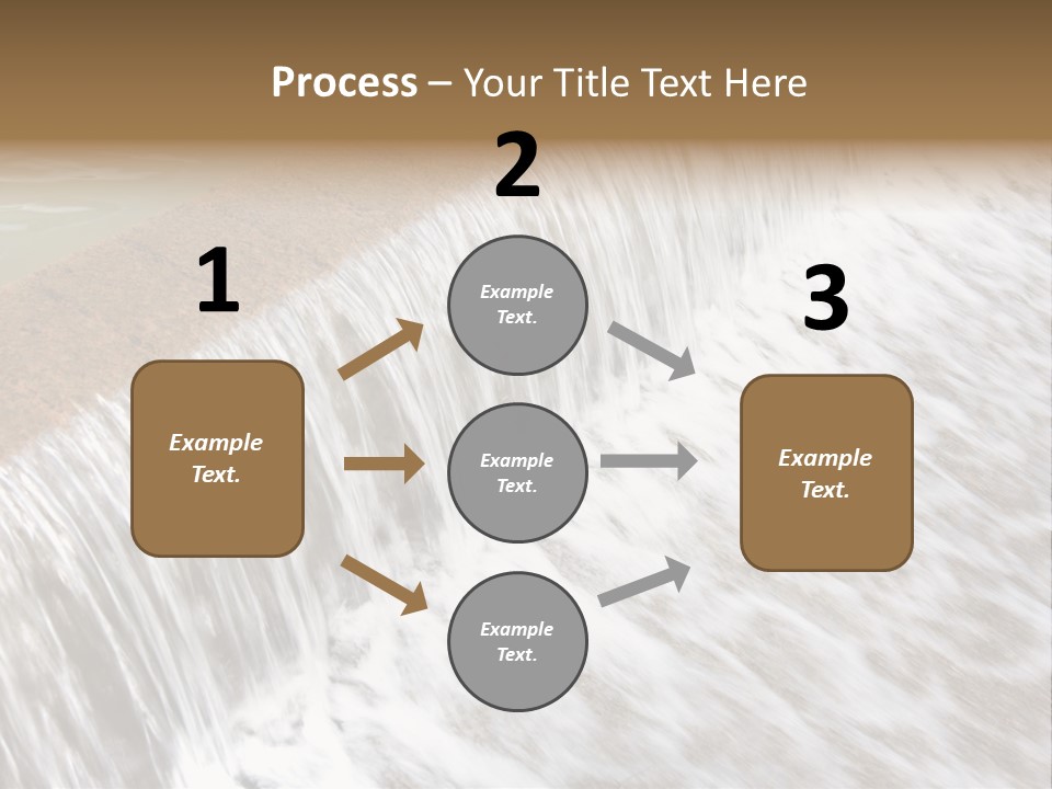 Energy Technology Spillway PowerPoint Template