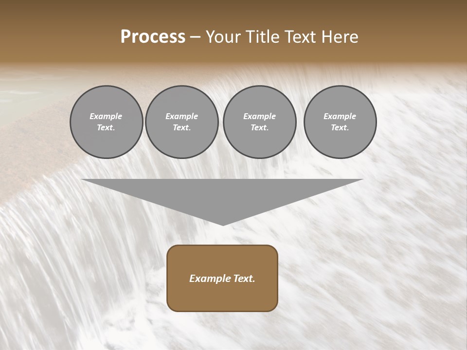 Energy Technology Spillway PowerPoint Template