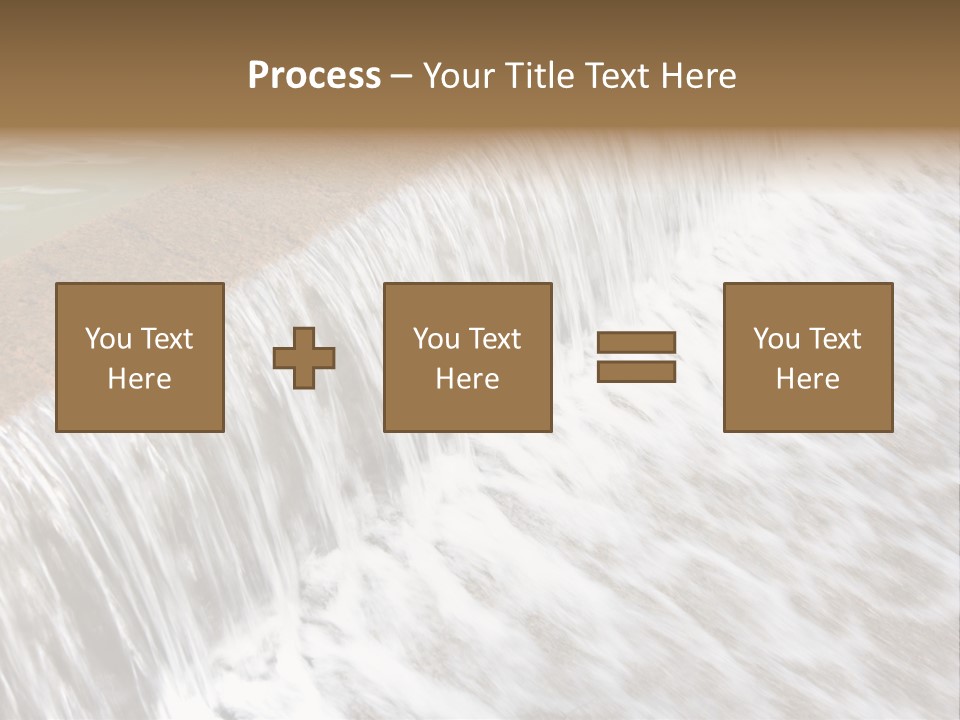 Energy Technology Spillway PowerPoint Template