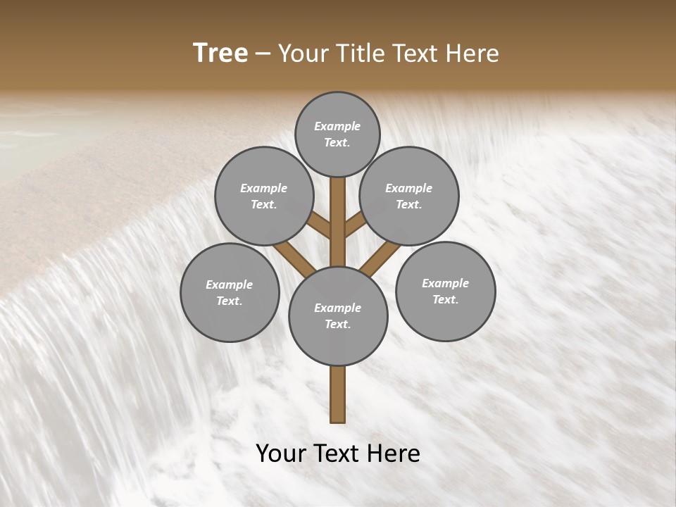 Energy Technology Spillway PowerPoint Template
