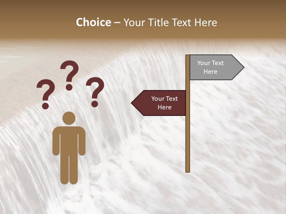 Energy Technology Spillway PowerPoint Template