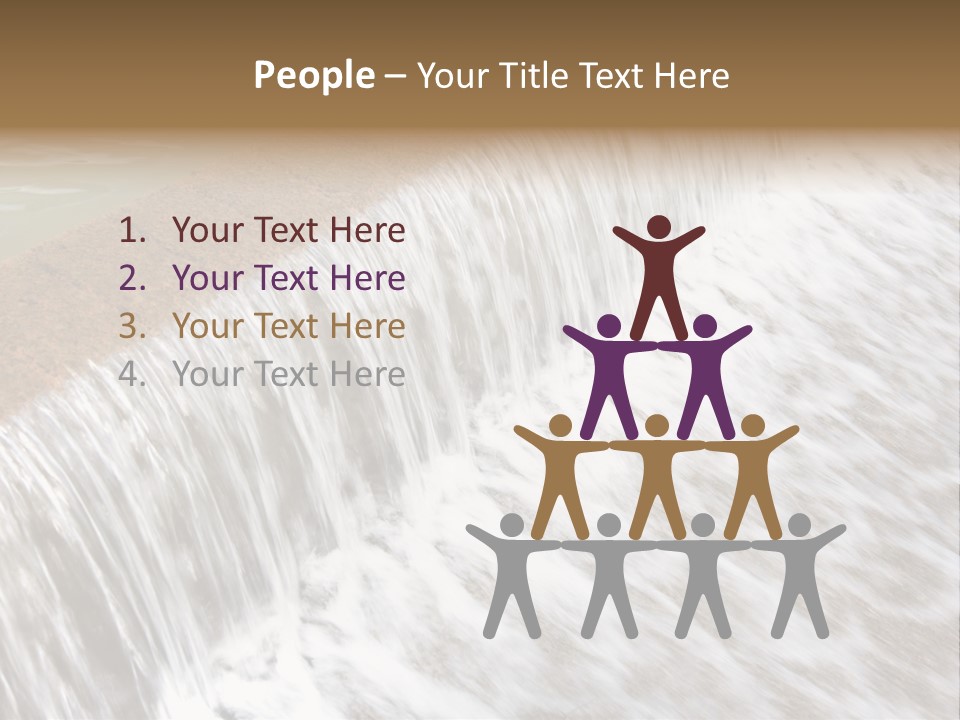 Energy Technology Spillway PowerPoint Template