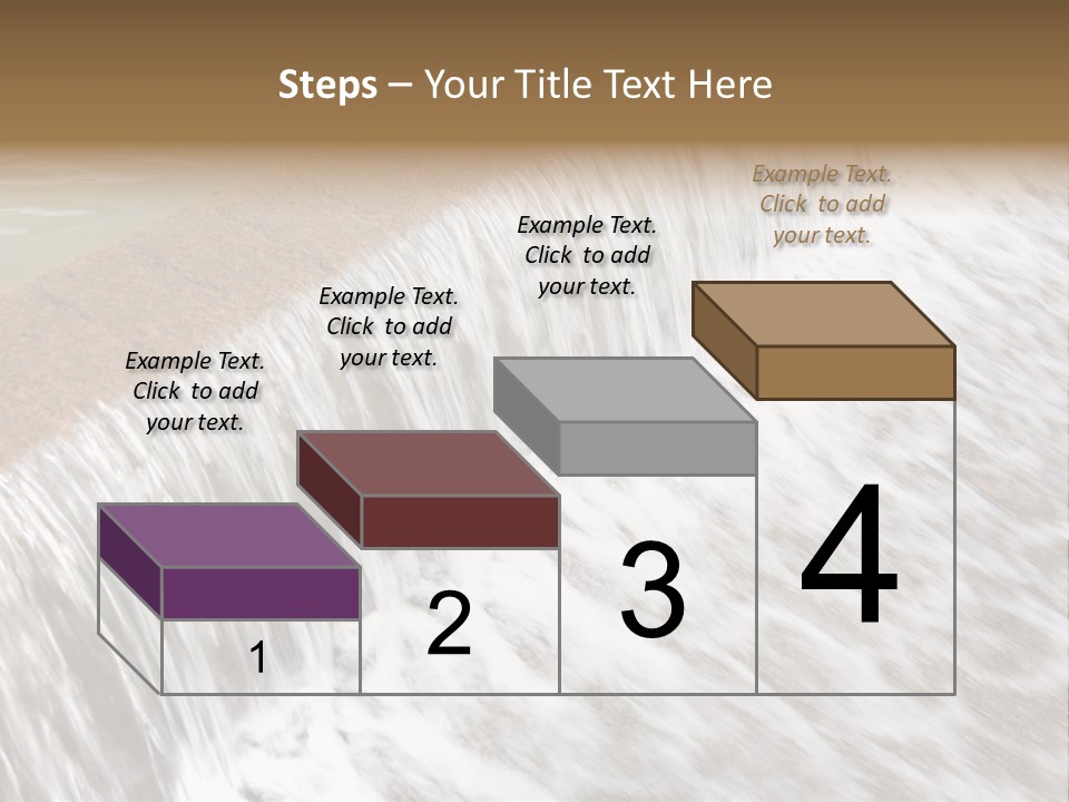 Energy Technology Spillway PowerPoint Template