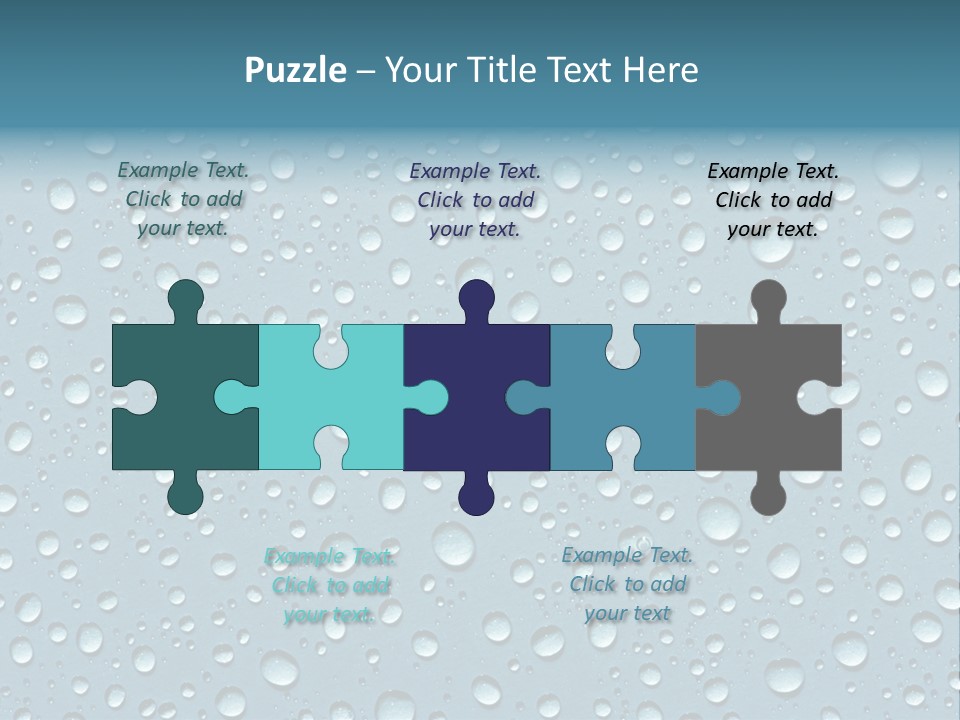 Spot Shower Sweat PowerPoint Template