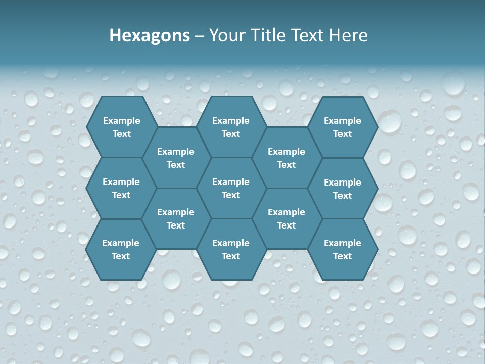 Spot Shower Sweat PowerPoint Template