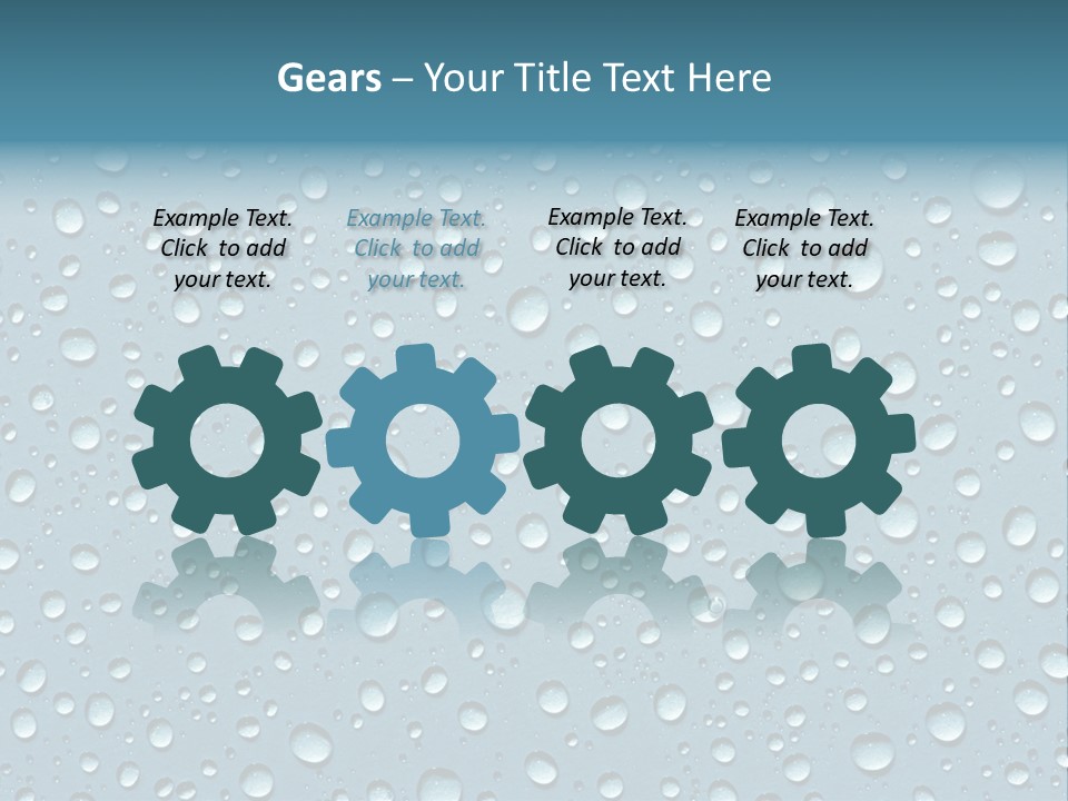 Spot Shower Sweat PowerPoint Template