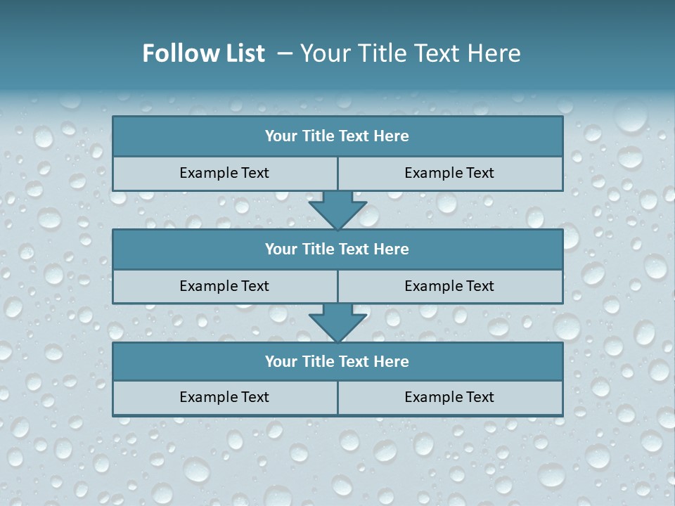 Spot Shower Sweat PowerPoint Template