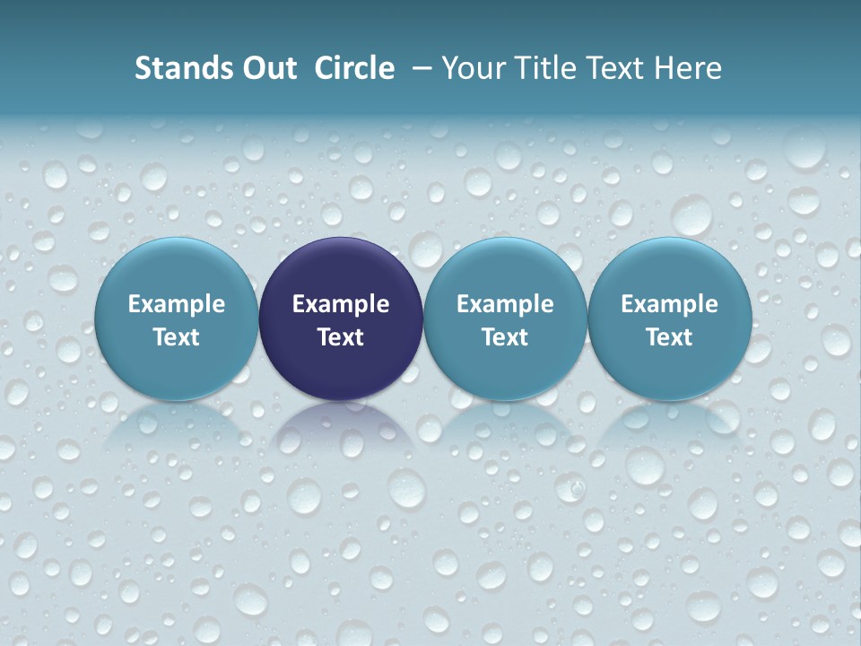 Spot Shower Sweat PowerPoint Template