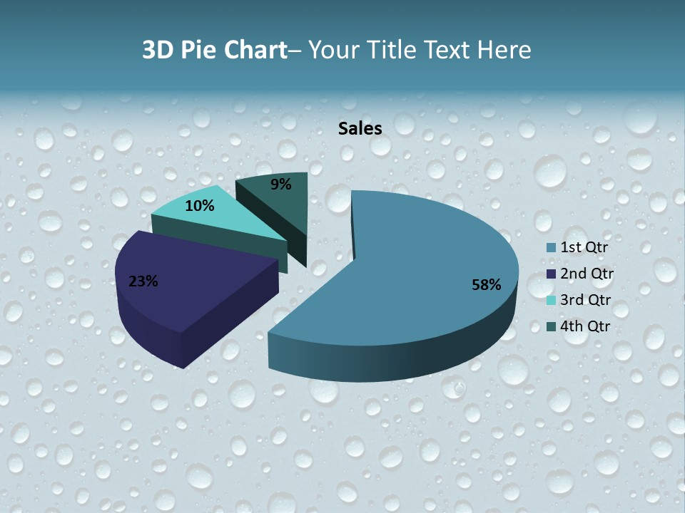 Spot Shower Sweat PowerPoint Template