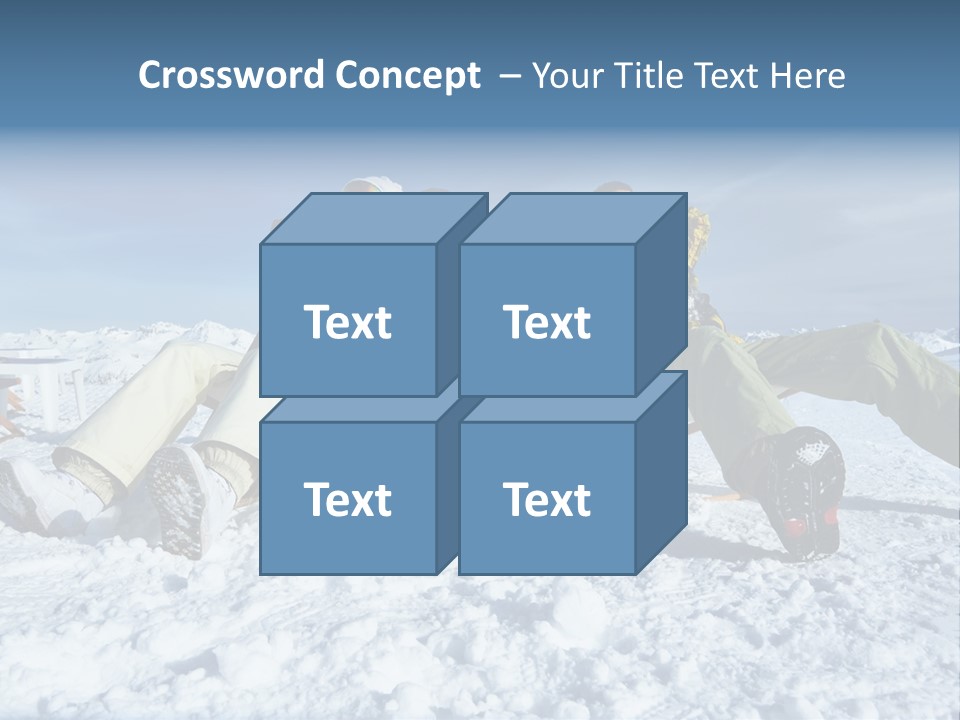 Snow Alps Vacation PowerPoint Template