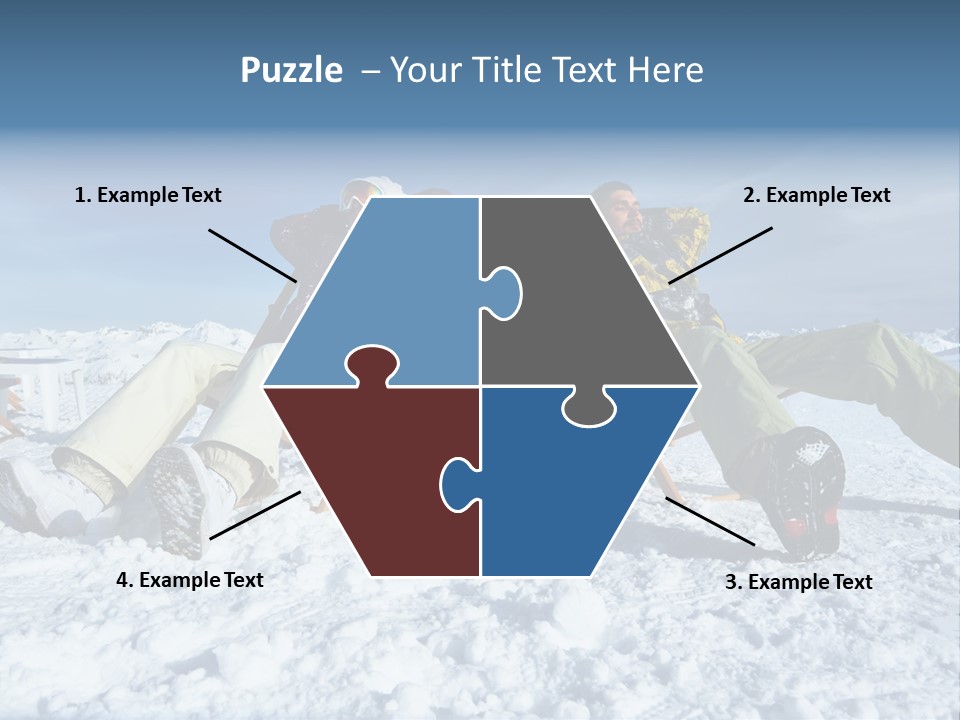 Snow Alps Vacation PowerPoint Template