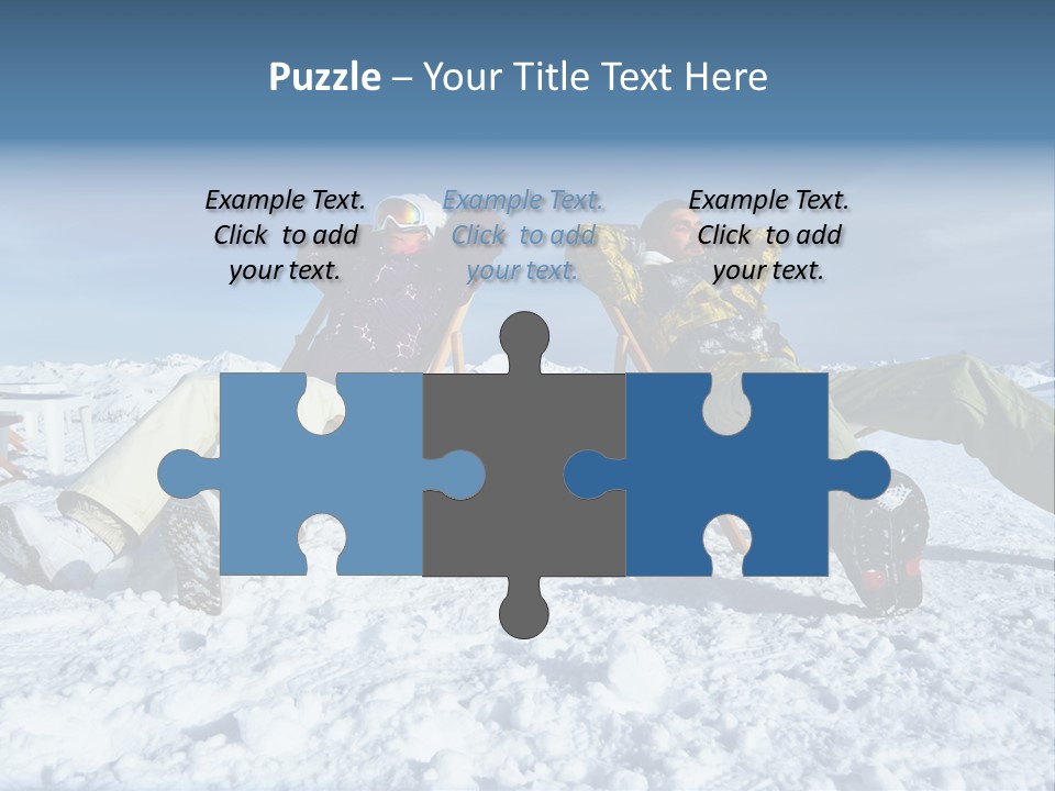 Snow Alps Vacation PowerPoint Template