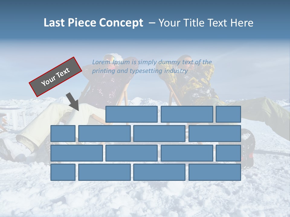 Snow Alps Vacation PowerPoint Template
