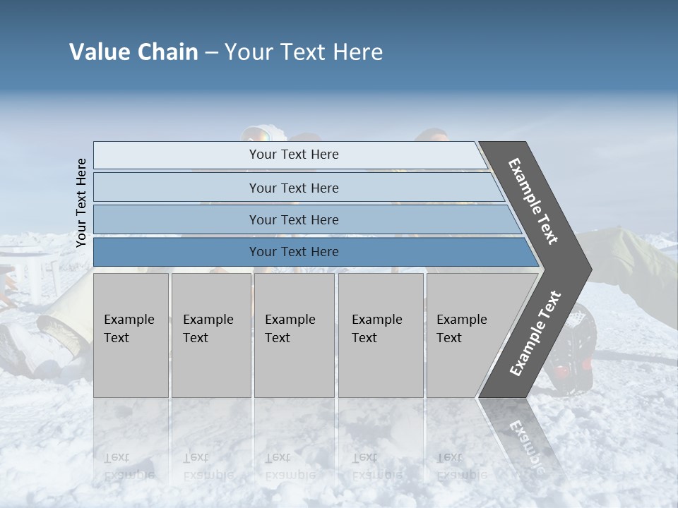 Snow Alps Vacation PowerPoint Template